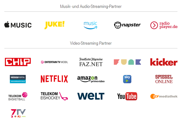 Telekom Stream On Partner