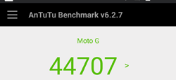 AnTuTu moto g5