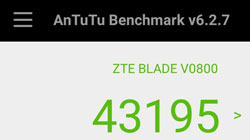 AnTuTu ZTE Blade V8