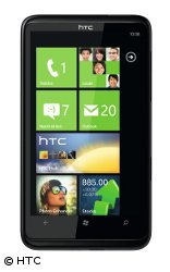 Das HTC HD7 läuft auf dem brandneuen Betriebssystem Windows Phone 7 von Microsoft