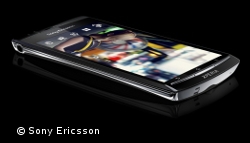 Das Sony Ericsson Xperia arc läuft auf Android 2.3