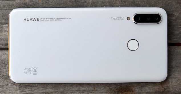 Das Huawei P30 lite in weiß