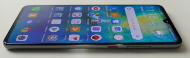 Display des Mate 20 ohne Edges