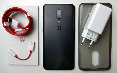 Lieferumfang OnePlus 6T