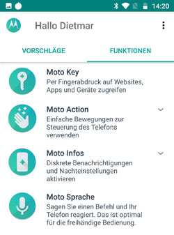 Moto Actions