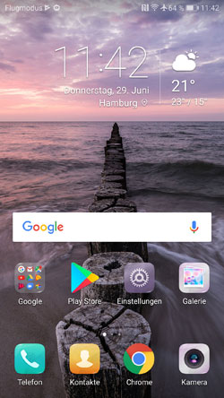 Honor 9 Homescreen