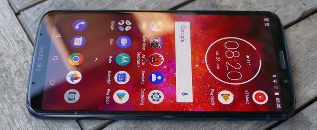 Display des Moto Z3 Play