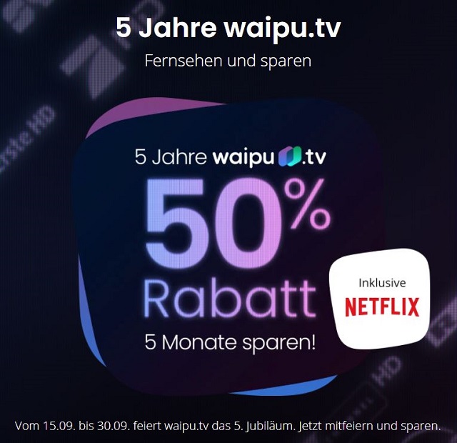 waiput tv 50 Jahre Angebot