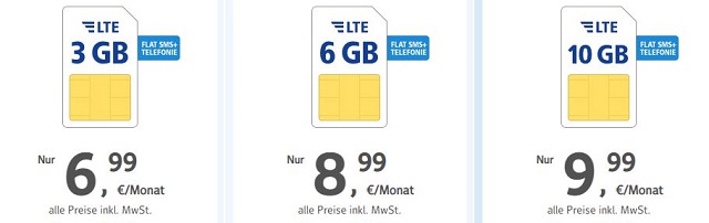 Neue Allnet-Flat von web.de mit 6 GB